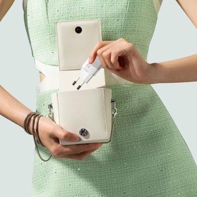 9. Baseus GaN5 25W USB-C Wandladegerät – Weiß