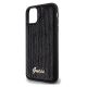 6. Guess Pailletten Script Metallhülle für iPhone 11 / Xr – Schwarz