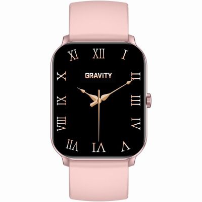 4. Smartwatch Gravity Roségold Pink GT36-1