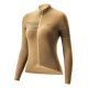 Rockbros YPW065 TVI Damen-Radtrikot mit langen Ärmeln, Herbst/Winter, Größe M – Gelb