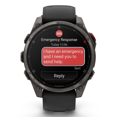 2. Garmin fenix 8 PRO 47mm AMOLED Saphirgrau Sportuhr