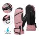 17. Winterhandschuhe Meteor Hazy S rosa/schwarz