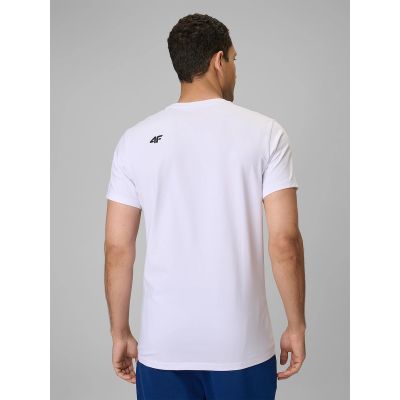 2. Slim-Fit Herren-T-Shirt, glatt, Größe 4F 4FRMM00TTSHM4193-10S