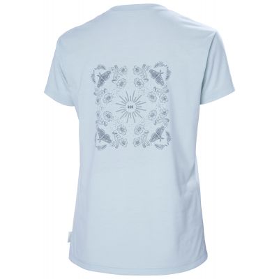 18. Helly Hansen Skog Recyceltes Grafik-T-Shirt W 63083 513