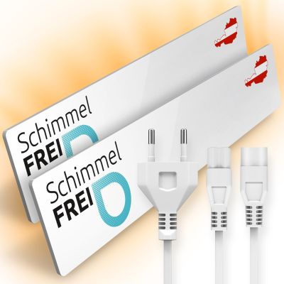 Technaxx Schimmel Trockenset, 2er-Pack M1 + M2 Anti-Schimmel-Streifen
