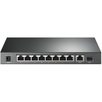 3. TP-Link TL-SG1210P Netzwerk-Switch, unmanaged Gigabit Ethernet (10/100/1000), PoE-Unterstützung, Grau