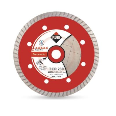 RUBI TCR 125 SUPERPRO DIAMANTBLATT FÜR PORZELLANFLIESEN