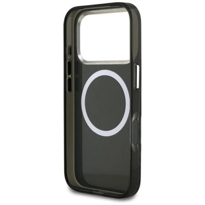 7. Karl Lagerfeld IML Karl Head Logo MagSafe Case für iPhone 17 Pro - Schwarz