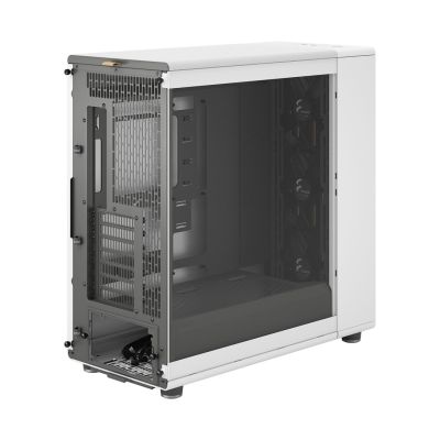 8. Fractal Design North XL RC Chalk TG Transparentes Gehäuse, Midi-Tower, ATX, gehärtetes Glas – Weiß