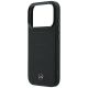 6. Mercedes Leder-Mesh-Hülle mit Bow Line MagSafe für iPhone 18 Pro Max / 17 Pro Max – Schwarz