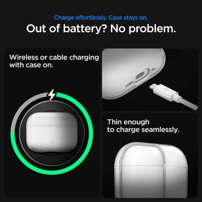 11. Spigen Liquid Crystal Hülle für AirPods Pro 3 – Transparent