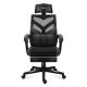 33. Huzaro Combat 5.0 Schwarzer Gaming-Stuhl