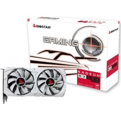 BIOSTAR Radeon RX 580 8GB White D5 Grafikkarte