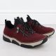 13. Bequeme bordeauxrote Damenschuhe Rieker 45973-36