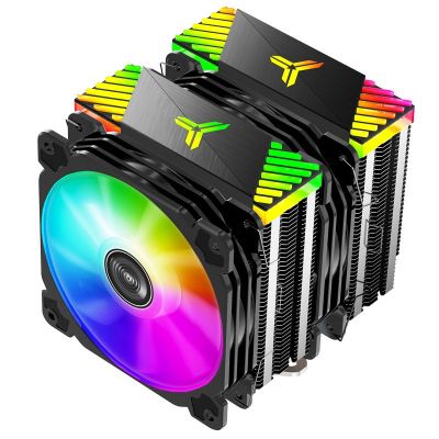 3. Jonsbo CR-2000GT CPU-Kühler mit Radiator und 12 cm Lüfter, schwarz, 1 Stück.