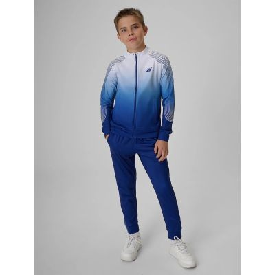 6. Normales Sport-Sweatshirt ohne Kapuze für Jungen 4F 4FJRSS26TFSWM1043-90A