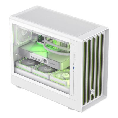 4. GameMax CLAW 360 WH Micro Tower Weiß