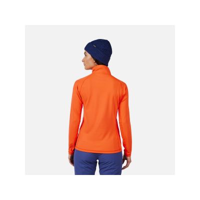 3. ROSSIGNOL W MID LAYER STRETCH HZ Damen-Sweatshirt orange
