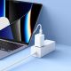 9. Baseus GaN5 Pro 40W 2xUSB-C Wandladegerät – Weiß