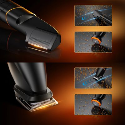 20. MAXGROOM LK-892 Multifunktionstrimmer mit austauschbaren Aufsätzen – schwarz