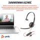 20. Poly Blackwire 3210 Mono-USB-C-Headset + USB-C/A-Adapter
