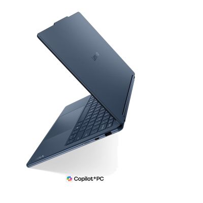9. Lenovo Yoga 9i 2-in-1 Aura Edition 14IPH11 Ultra 7 355 14" 2.8K OLED 500 Nits glänzend 32 GB LPDDR5X-7467 SSD 512 GB Intel Graphics WiFi 7 + BT Kamera 5,0 MP + IR 70 Wh Windows 11 Cosmic Blue