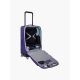 5. EVOC 4-Rad-Trolley 100 Koffer violett/schwarz