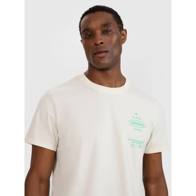 5. Herren T-Shirt mit normalem Aufdruck 4F 4FRSS25TTSHM2688-11S