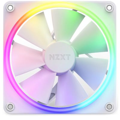 2. NZXT F120 RGB Dreierpack Computergehäuselüfter 12cm Weiß 3 Stück.