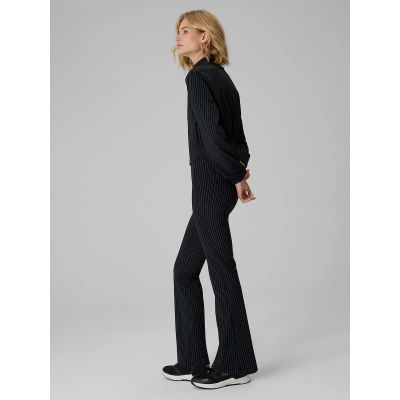 3. Gestreifte Leggings für Damen mit ausgestelltem Bein, Größe 4F 4FRAW26TTIGF383-20S