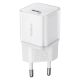 6. Baseus GaN5S 30W EU USB-C Wandladegerät – Weiß