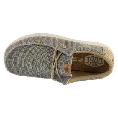 3. Hey Dude Wally Braided 40003-1YF Grau 41