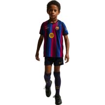 Nike FC Barcelona Stadium 2026 Fußballset für Kleinkinder bordeaux-marineblau II1625 683