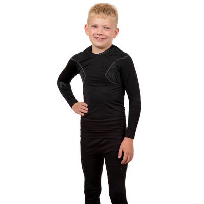 19. Alpinus Active Set Thermounterwäsche schwarz und grau Jr GT43204