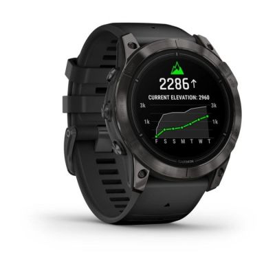 9. Garmin EPIX PRO g2 Uhr 51 mm Saphir Carbongrau DLC Titan 010-02804-01