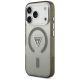 2. Guess IML Gradient Triangle Logo MagSafe Hülle für iPhone 17 Pro Max - Grün