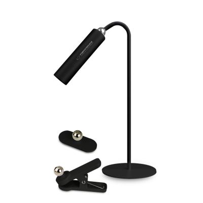 5. ESPERANZA ESPERANZA 3-IN-1 LED-TISCHLAMPE AGANA SCHWARZ ELD118K