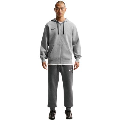 13. Nike Park 26 Fleece-Kapuzenpullover mit durchgehendem Reißverschluss, Herren, Grau, IB1228 063