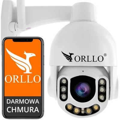 Orllo Z7 Pro IP-Kamera, Außenkamera, drehbar, GSM, 4 MP