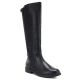 Damen-Lederstiefel mit elastischem Schaft, schwarz, Campbell JE19489
