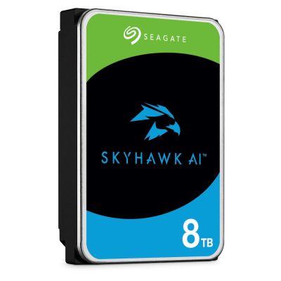 3. Seagate Skyhawk AI ST8000VE001 Festplatte (8 TB; 3,5 Zoll; 256 MB; 7200 U/min)