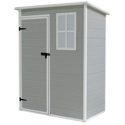 4. Gartengerätehaus aus PVC, 152 x 91 x 192,5 cm