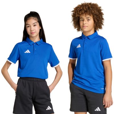 9. adidas Entrada 26 Polo-Shirt für Kinder blau JZ6625