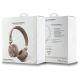 4. Guess Bluetooth On-Ear-Kopfhörer ENC GUBH70EPOSMW braun/braun Peony Script Round Shape
