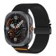 Tech-Protect Nylonverschluss für Samsung Galaxy Watch Ultra 47 mm – Schwarz