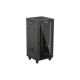 16. LANBERG Standschrank 19" 24U 600x600 Schwarze Glastür LCD (Flatpack) V2