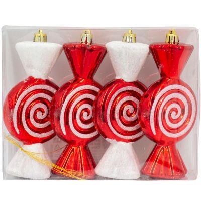 9. SICHERER KUNSTSTOFFKUGELMATRIX-BONBON 4 STÜCK MICA