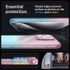 10. Spigen Liquid Crystal Hülle für iPhone 15 Pro – Rosa und Blau