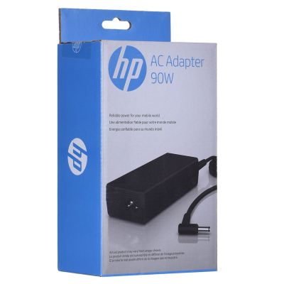 4. HP 90W Smart Power AC Adapter Schwarz W5D55AA