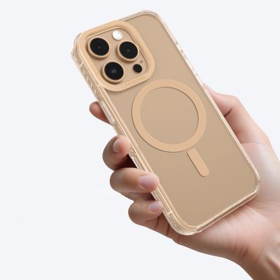 6. AmazingThing Titan Pro Mag Case mit Magnetring für iPhone 16 Pro – Roségold